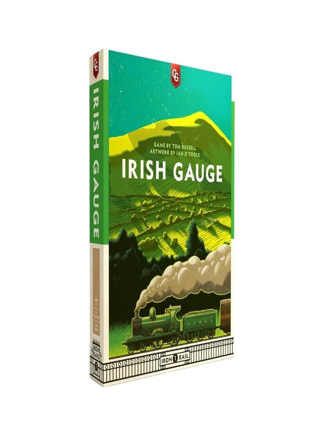 Capstone Games: Irish Gauge, Strategy Board Game, Game of Building Railroads Across Ireland, 60 Minute Play Time, 3 to 5 Players, Ages 15 and Up - Image 1